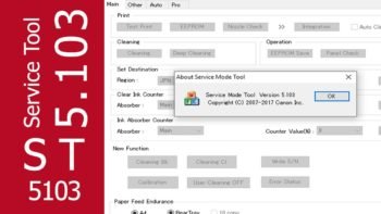 Canon service tool st v5204 free download