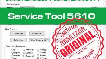 Permalink to: โปรแกรม เคลียร์แผ่นซับหมึก Service Tool ST5610